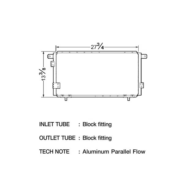 06-03 TOYOTA TUNDRA, Csf Radiators, Mfr#: 10428